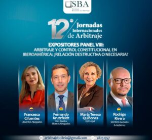 12 jornadas de Arbitraje 2025 – Sociedad Boliviana de Arbitraje